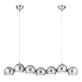 Markslöjd 109168 - Luster na sajli CUPOLO 7xE14/40W/230V sjajni hrom