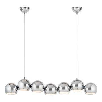 Markslöjd 109168 - Luster na sajli CUPOLO 7xE14/40W/230V sjajni hrom