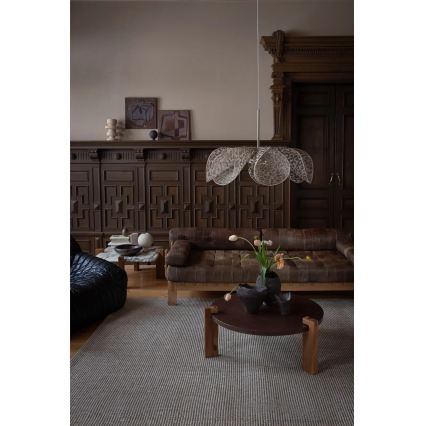 Markslöjd 109170 - Viseći luster na sajli STYRKA 1xE27/40W/230V, prečnik 75 cm, bež