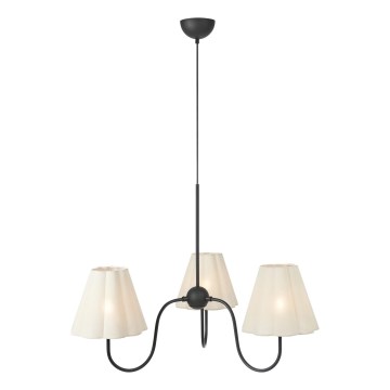 Markslöjd 109172 - Luster na sajli VEYA 3xE14/40W/230V lan/crna