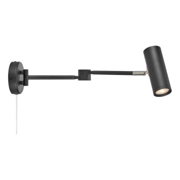 Markslöjd 109181 - LED prigušiva zidna lampica ARLO LED/4,9W/230V crna
