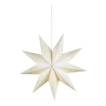 Markslöjd 700319 - Božićna dekoracija SOLVALLA 1xE14/25W/230V bela 45 cm