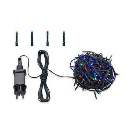 Markslöjd 703358 - LED božićna spoljašnja girlanda SKEN 80xLED 13m IP44 višebojna