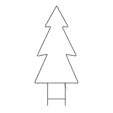 Markslöjd 704444 - LED božićna spoljašnja dekoracija MYSTIC 60xLED/2,4W/230/3V IP44