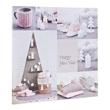 Markslöjd 704497 - LED Svetleća dekorativna slika CANVAS 9xLED/0,18W/2xAA