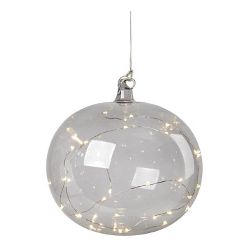 Markslöjd 704863 - LED božićna dekoracija LINA 20xLED/0,6W/4,5V siva