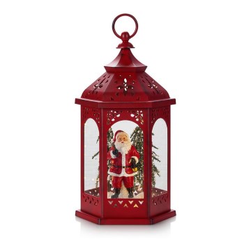 Markslöjd 704975 - LED božićna dekoracija ROLF LED/3xAA lanterna crvena