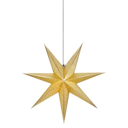 Markslöjd 705790 - Božićna dekoracija GLITTER 1xE14/25W/230V prečnik 75 cm zlatna