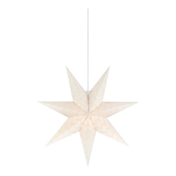 Markslöjd 705805 - Božićna dekoracija ADMIRA 1xE14/25W/230V Ø 45 cm krem boje