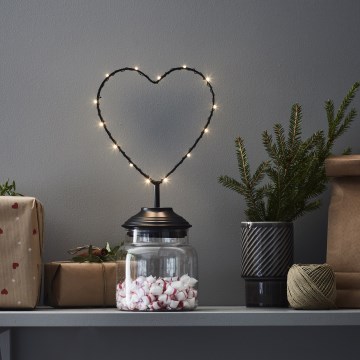 Markslöjd 705855 - LED božićna dekoracija SWEETIE LED/0,45W/3xAA srce