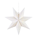 Markslöjd 705897 - božićna LED dekoracija BLANK, 0,2 W, napajanje 3×AA, prečnik 45 cm, bela