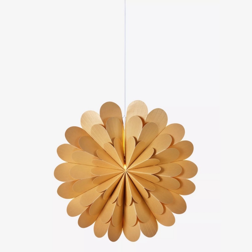 Markslöjd 705949 - Božićna dekoracija MARAVILLA 1xE14/25W/230V prečnik 60 cm zlatna