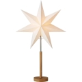 Markslöjd 706213 - Božićna dekoracija SPERANZA 1xE14/6W/230V Ø 45 cm bor/krema