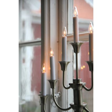 Markslöjd 706282 - Božićni svećnjak GYLLING 7xE10/3W/230V mesing