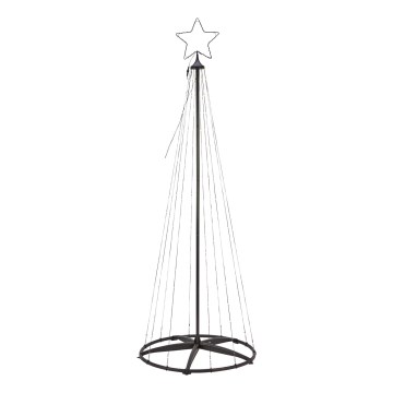 Markslöjd 706329 - LED spoljašnja božićna dekoracija ABETO 200xLED/2,7W/230V 2m IP44 crna
