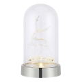 Markslöjd 706528 - LED Božićna dekoracija ISLA LED/0,06W/3xAA sjajni hrom/sob