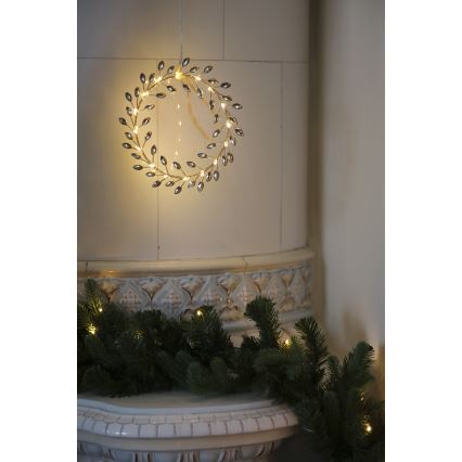 Markslöjd 706558 - LED Božićna dekoracija ARIA LED/3,12W/2xAA zlatna