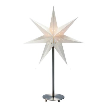 Markslöjd 8520 - Božićna dekoracija SATURNUS 1xE14/25W/230V bela 50 cm
