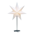 Markslöjd 8813 - Božićna dekoracija SATURNUS 1xE14/25W/230V bela 67 cm
