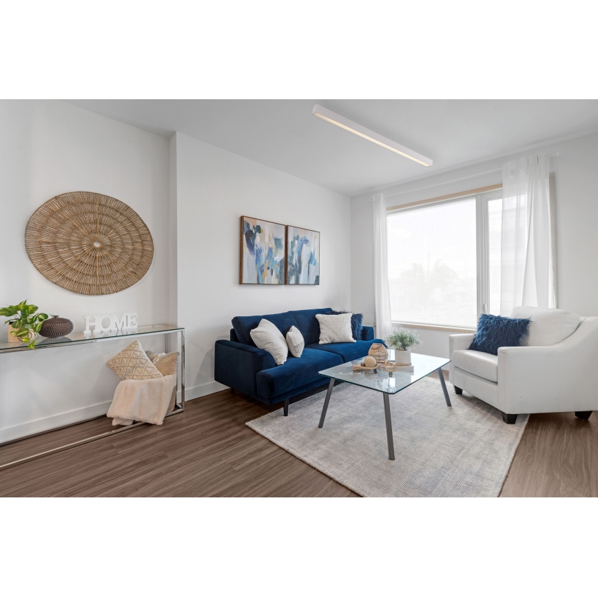 MAXLIGHT C0124 - LED plafonsko svetlo LINEAR LED/18W/230V 57 cm belo