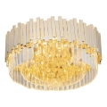 MAXLIGHT C0165 - Plafonsko svetlo TREND 8xE14/40W/230V prečnik 45 cm zlatno