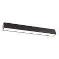 MAXLIGHT C0190D - LED prigušiva plafonska svetiljka LINEAR LED/18W/230V 57 cm crna