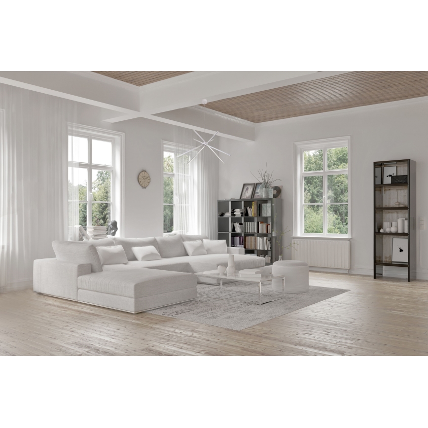 MAXLIGHT P0270 - LED luster na sajli SPIDER LED/33W/230V beo