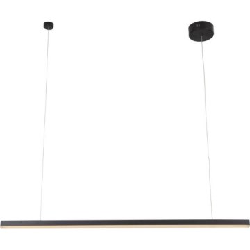 MAXLIGHT P0310 - LED luster na sajli TRIO LED/12W/230V crna