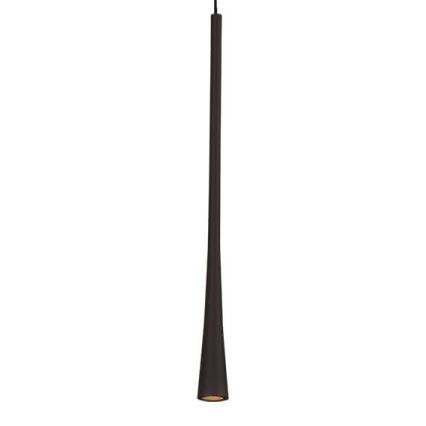MAXLIGHT P0372 - LED luster na sajli COFFEE LED/7W/230V prečnik 3 cm crna
