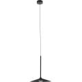 MAXLIGHT P0456 - LED luster na sajli HANA LED/6W/230V Ø 17,5 cm crna