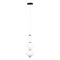MAXLIGHT P0468 - LED luster na sajli AKIKO LED/23W/230V prečnik 20 cm bela