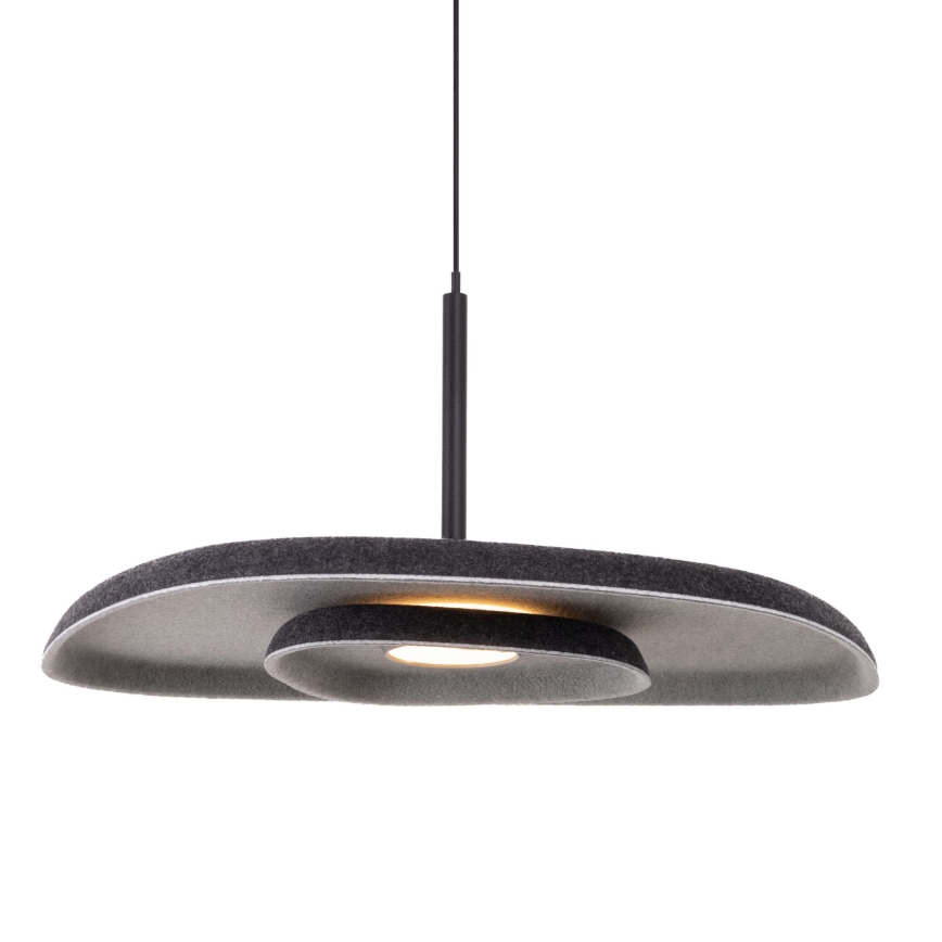 MAXLIGHT P0560 - LED luster na sajli DEUX LED/5W/230V crna