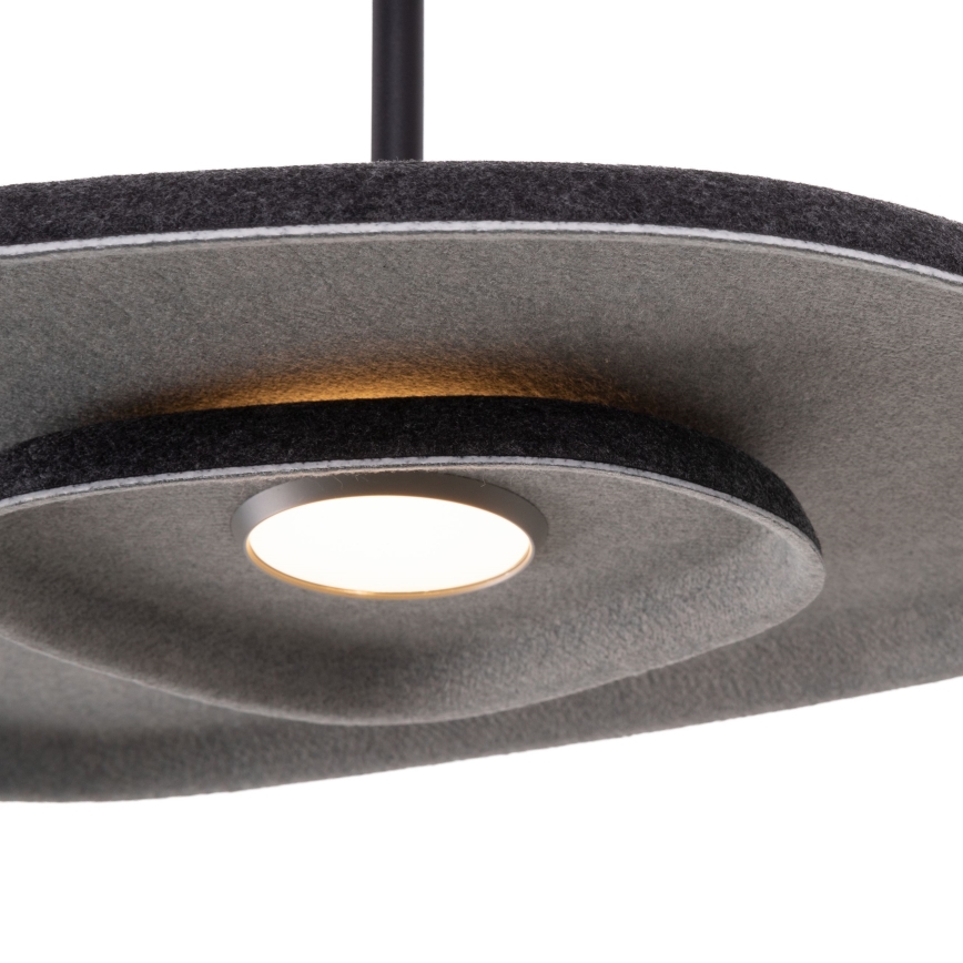 MAXLIGHT P0560 - LED luster na sajli DEUX LED/5W/230V crna