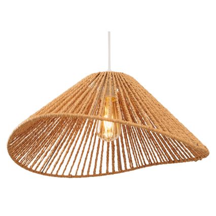 MAXLIGHT P0577 - Luster na sajli AMALFI, 1xE27/15W/230V, prečnik 45 cm, bež