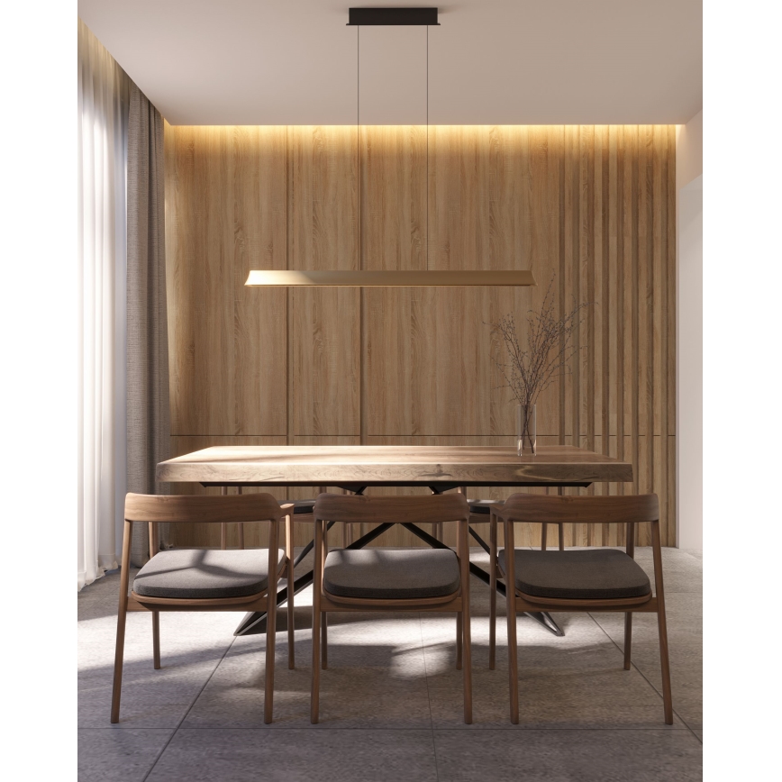 MAXLIGHT P0594 - LED prigušiva luster na sajli JO-JO LED/38W/230V 2700/4500/5500K mesing