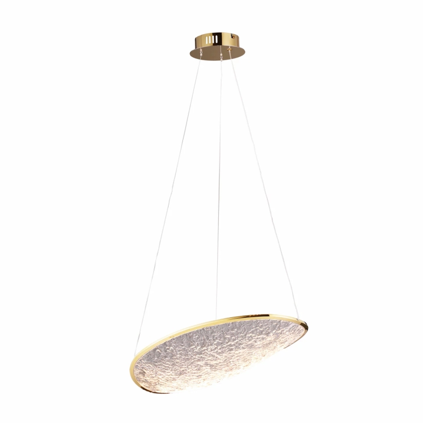 MAXLIGHT P0637D - LED luster na sajli EMPIRE LED/17W/230V zlatna