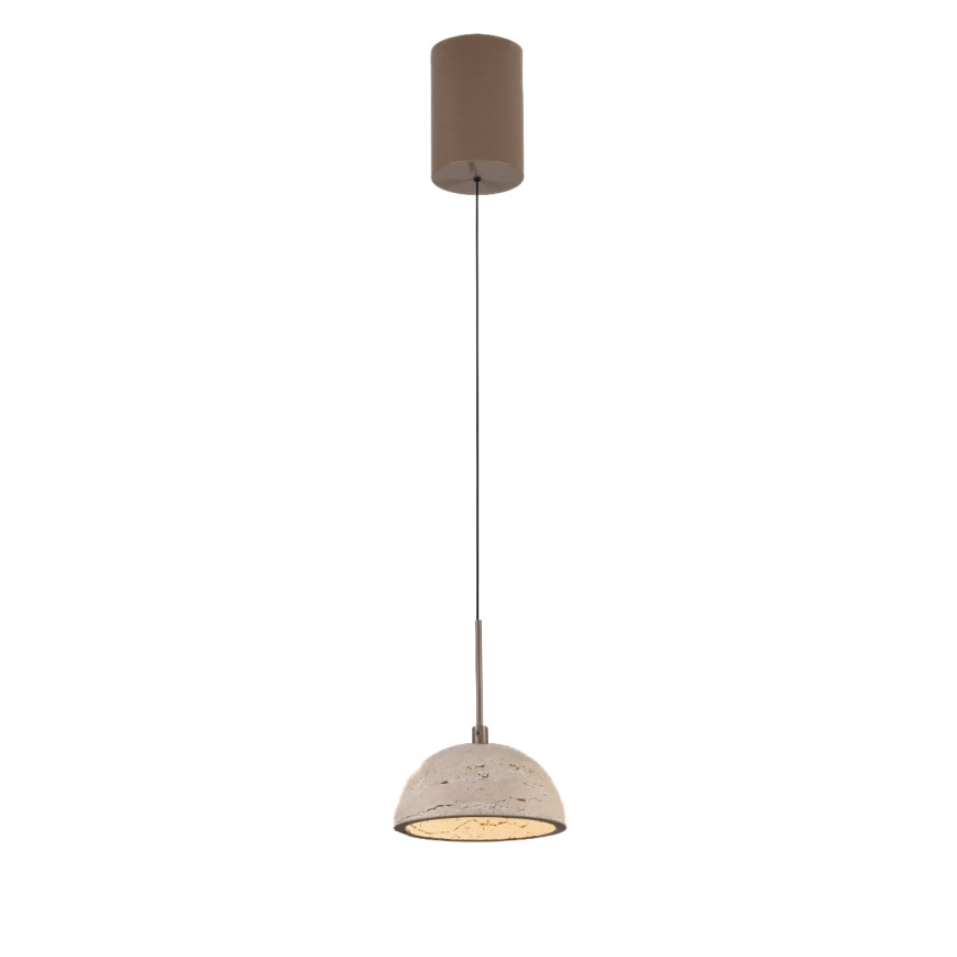 MAXLIGHT P0666 - LED luster na sajli CUCCINA LED/57W/230V Ø 15 cm bež