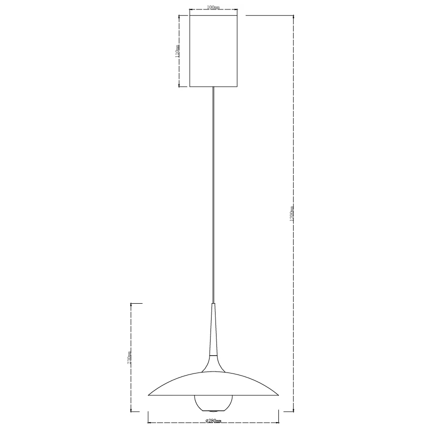 MAXLIGHT P0675 - LED luster na sajli MANUKA LED/12W/230V prečnik 28 cm zlatna/plava