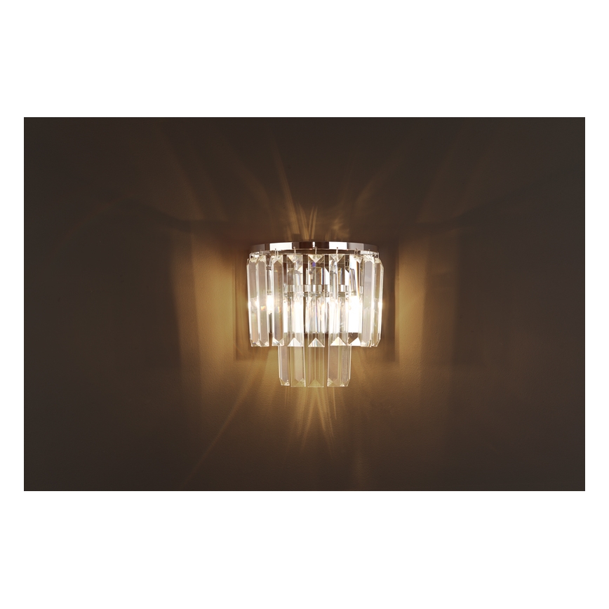 MAXLIGHT W0209 - Zidna lampa MONACO 2xG9/40W/230V sjajni hrom