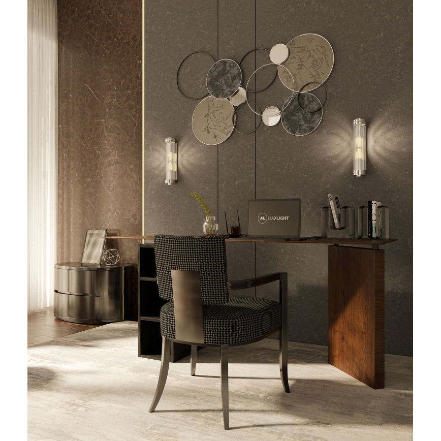 MAXLIGHT W0241 - Zidno svetilo FLORENCE 2xE14/40W/230V sjajni hrom