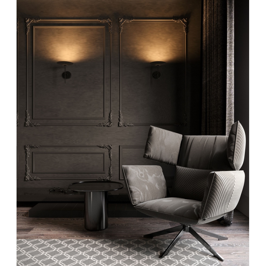 MAXLIGHT W0303 - LED zidna lampa HANA LED/6W/230V crna