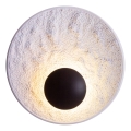MAXLIGHT W0325 - LED zidno svetlo OYAKA LED/5W/230V prečnik 29 cm belo/crno