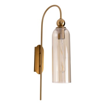 MAXLIGHT W0332 - Zidna lampa CAMPANILA 1xE27/40W/230V mesing/bež