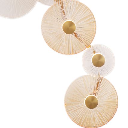 MAXLIGHT W0354 - LED zidna svetiljka ALLURE 10xLED/4,3W/230V zlatna