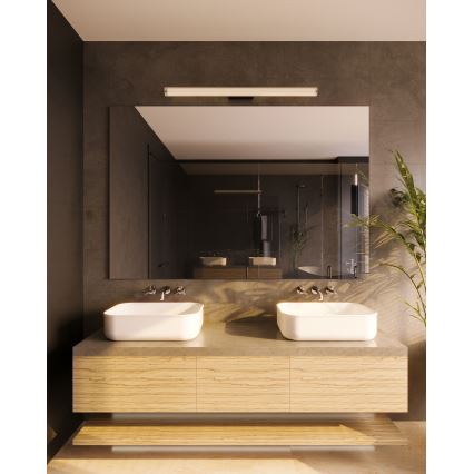 MAXLIGHT W0363 - LED kupatilsko zidno svetlo FAYETTE LED/6W/230V 31 cm IP44 crno