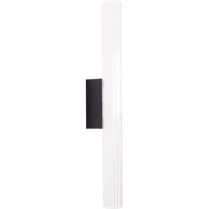 MAXLIGHT W0365 - LED kupatilsko zidno svetlo FAYETTE LED/12W/230V 61 cm IP44 crna