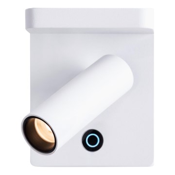 MAXLIGHT W0373 - LED zidna spot svetiljka sa bežičnim punjenjem LOFER LED/7W/230V, bela