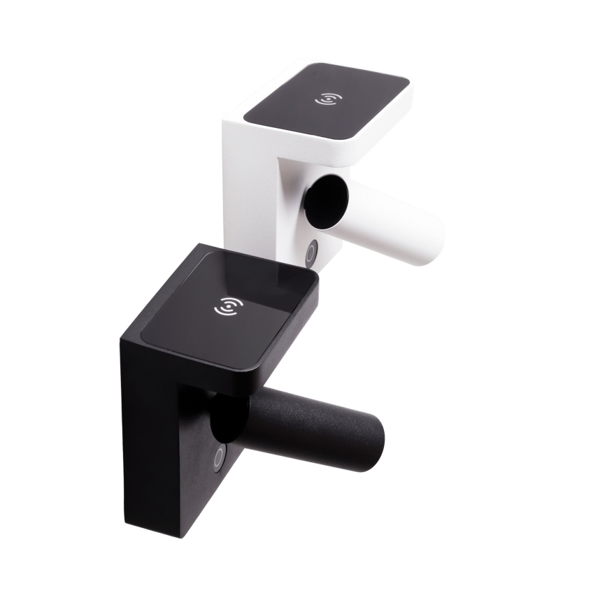 MAXLIGHT W0373 - LED zidna spot svetiljka sa bežičnim punjenjem LOFER LED/7W/230V, bela