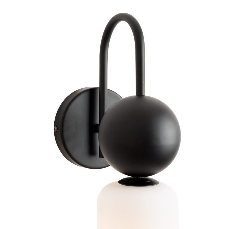 MAXLIGHT W0381 - Zidna lampa ROMA 1xG9/12W/230V crna