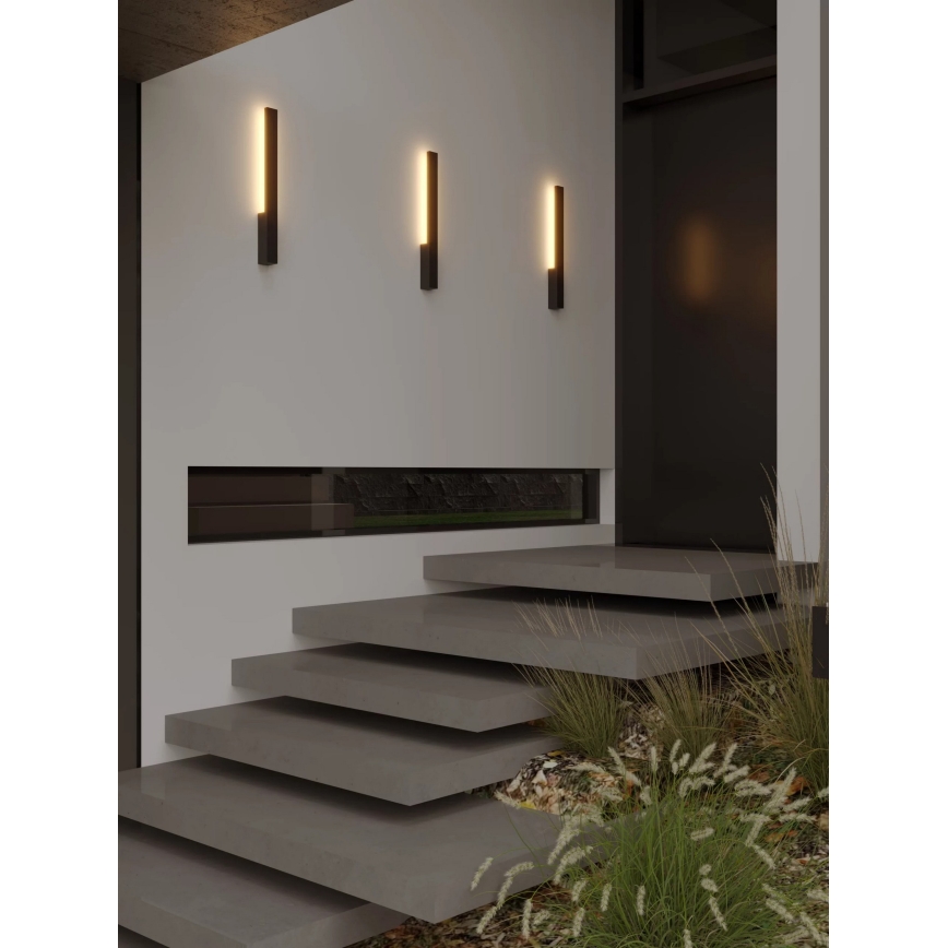MAXLIGHT W0458 - LED Spoljašnje zidno svetlo KAPRUN LED/6W/230V CRI 93 IP65 crna